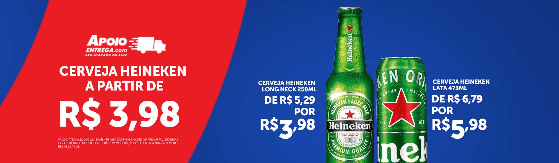 Heineken Até 21/04